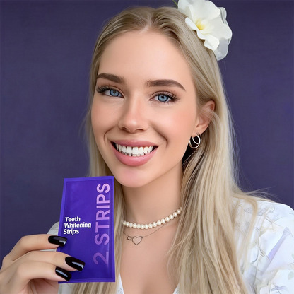 Purple Teeth Whitening Strips