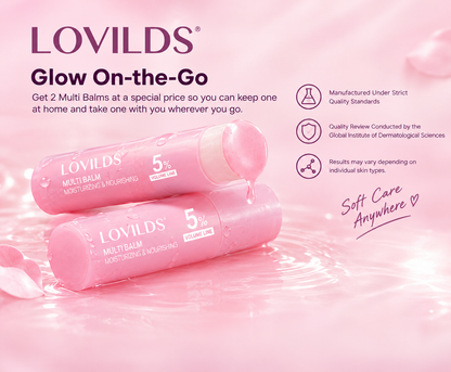Last Day Buy 1 Get 1 Free LOVILDS Korean PDRN Pink Collagen Volume Multi Balm