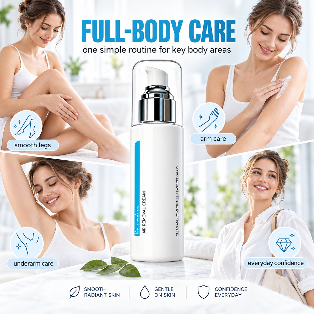 Hair Removal Cream – Gentle for Sensitive Skin