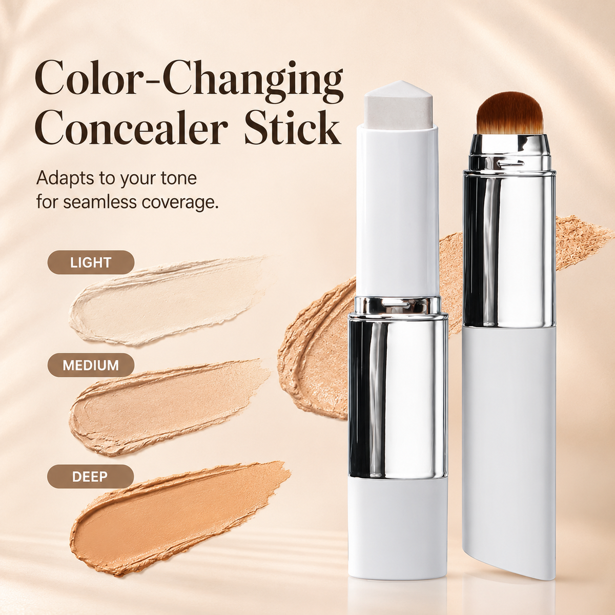 BUY 1 GET 1 FREE  Color-Changing Cover Cream Stick