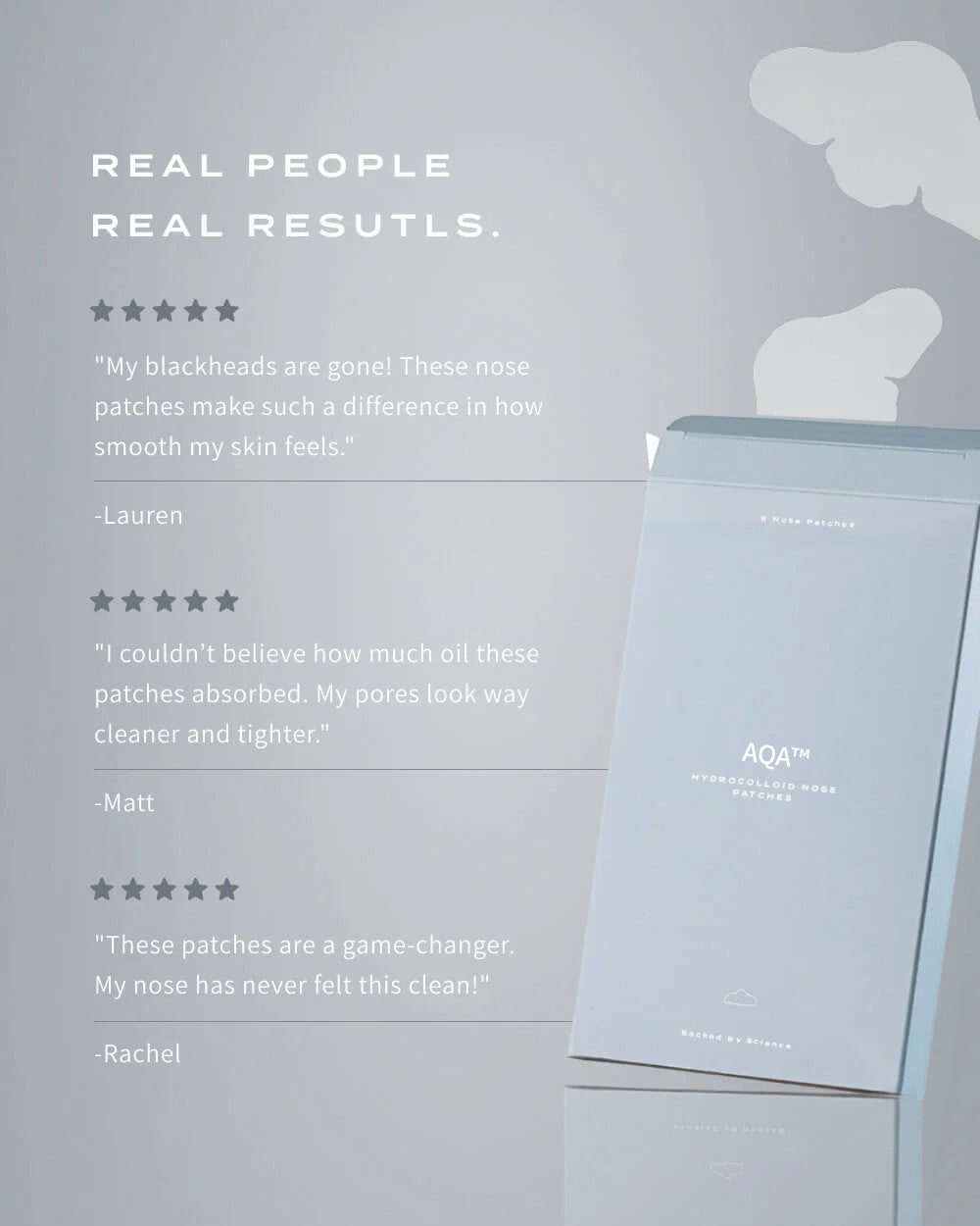 AQA™ Pore Clarifying Salicylic Acid Nose Strips