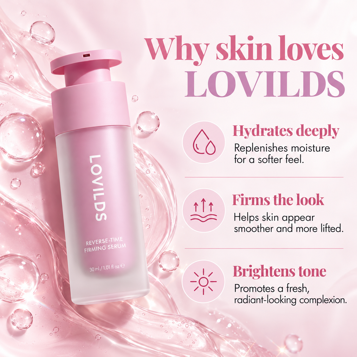 LOVILDS Reverse-Time Firming Serum